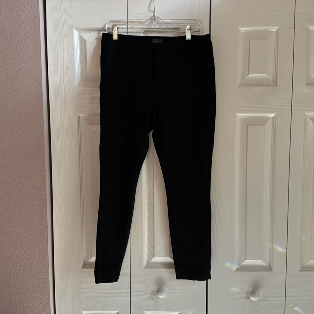 NYDJ black polyester pants size 10